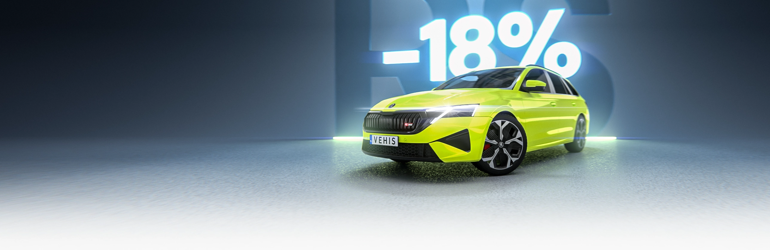 Scoda Octavia RS - 18% taniej